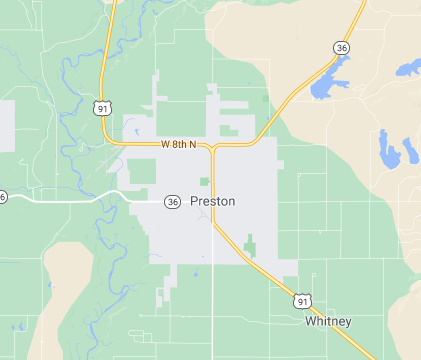 Prenton Idaho Map